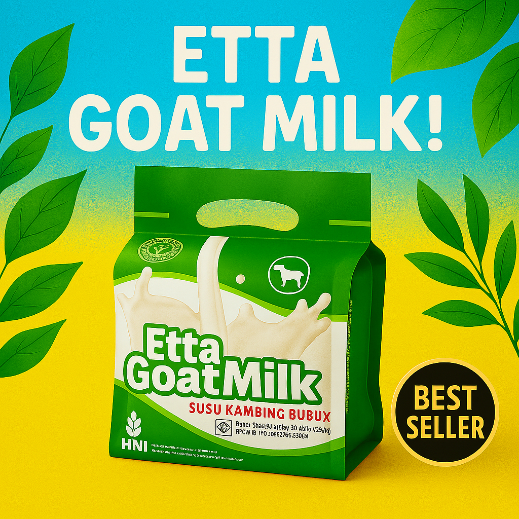 

Etta Goatmilk – Susu Etawa Asli, Suplemen Pemutih Tubuh & Penambah Energi