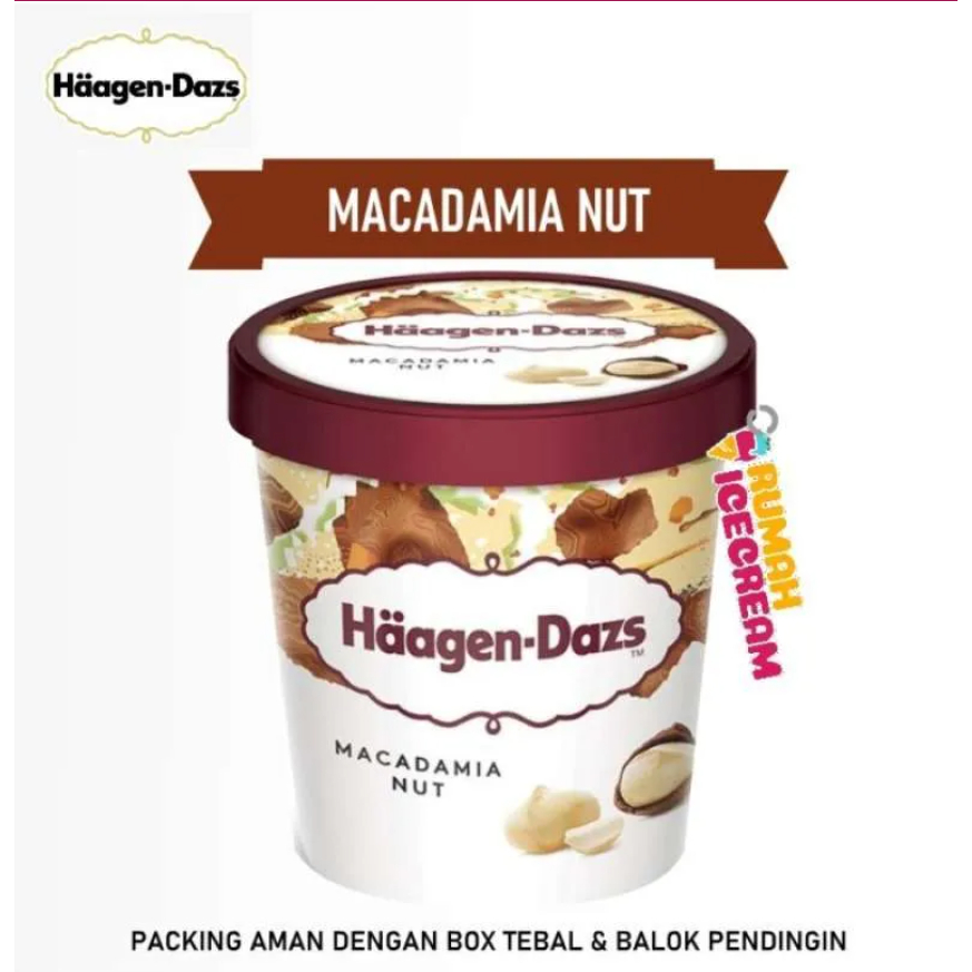 

Es Krim Haagen Dazs Cup Macadamia Nut
