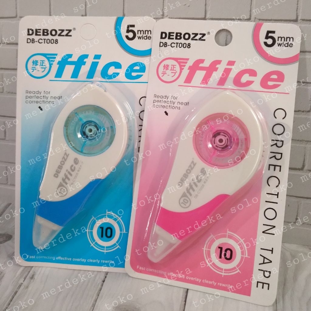 

Correction / Tipex Kertas Debozz 007/8