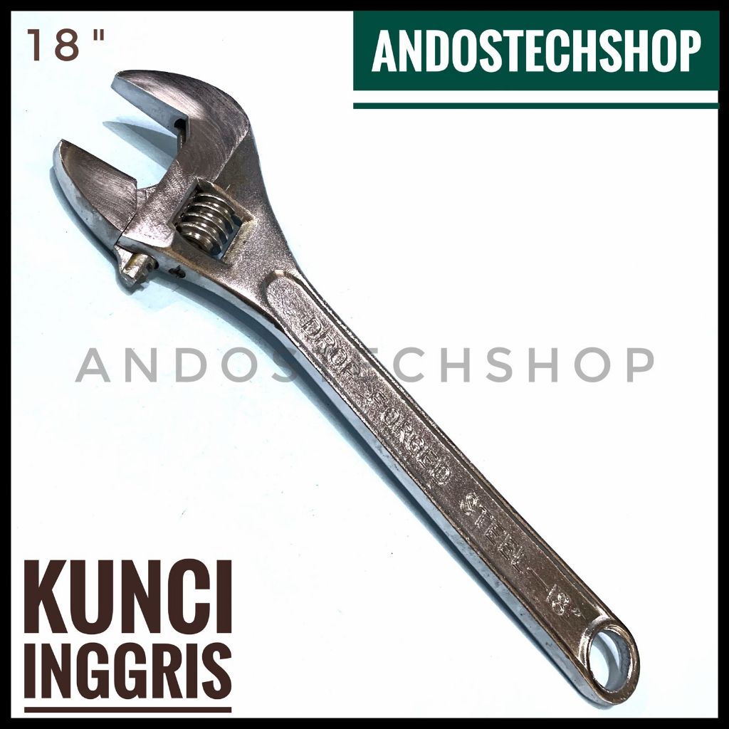 Kunci Inggris 18" | Kunci Bago 18 Inch Merk Diamond | Adjustable Wrench 18"