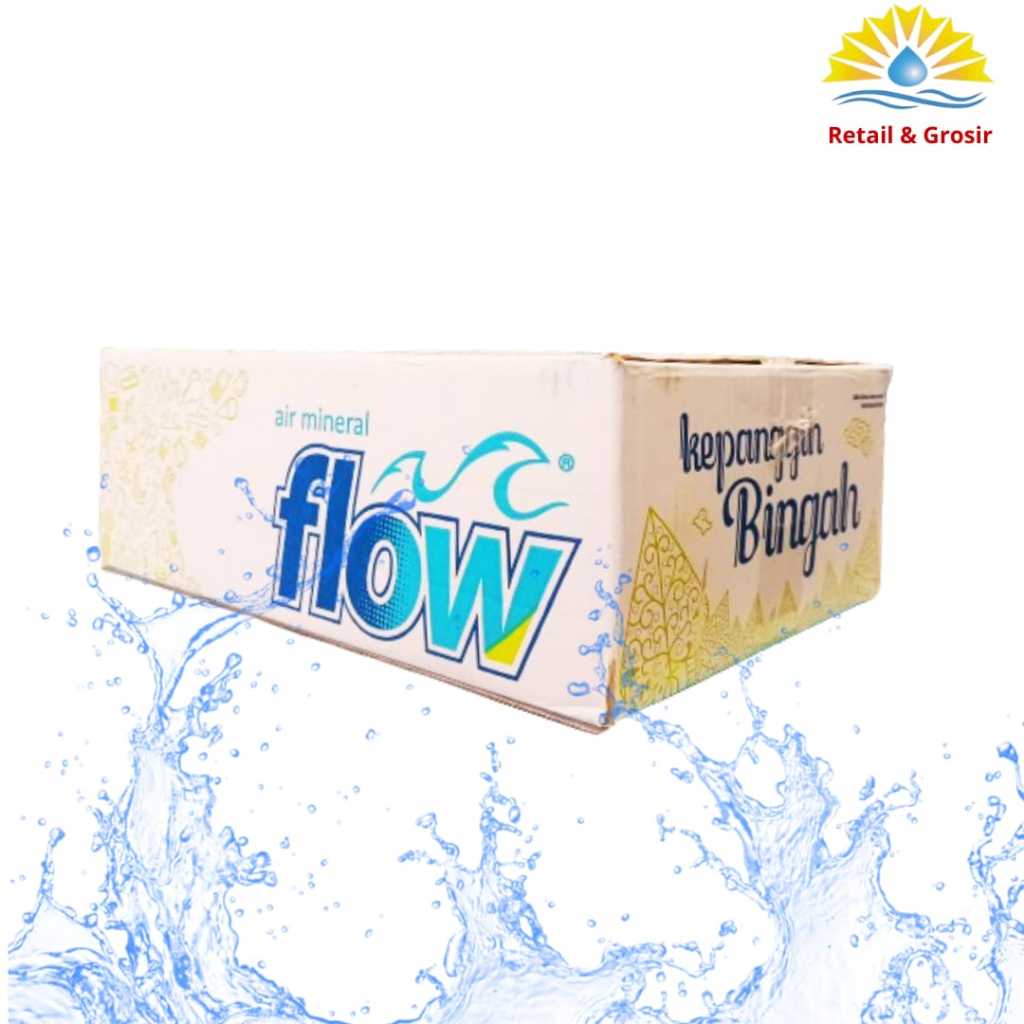 

Flow Air Mineral Gelas Mini 150ml (isi 48 Cup Mini)