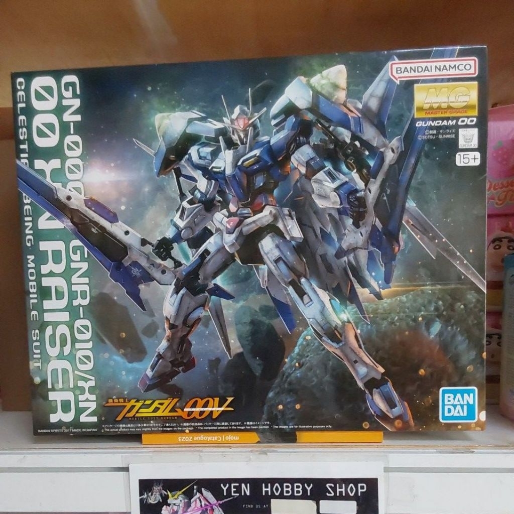 GUNDAM MG OO XN RAISER FIGURE 18506/62848 (ORIGINAL BANDAI)