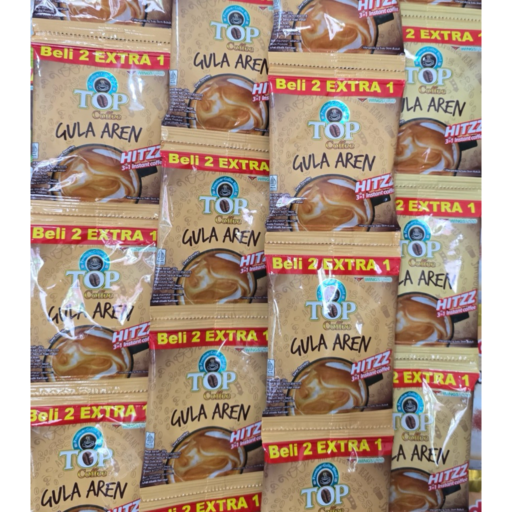 

TOP COFFEE GULA AREN RENCENG ISI [15PCS]