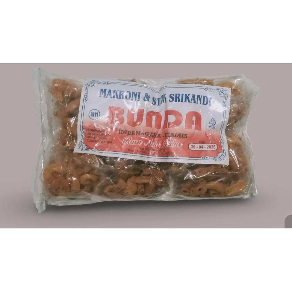 

Makroni bunda isi 20pcs