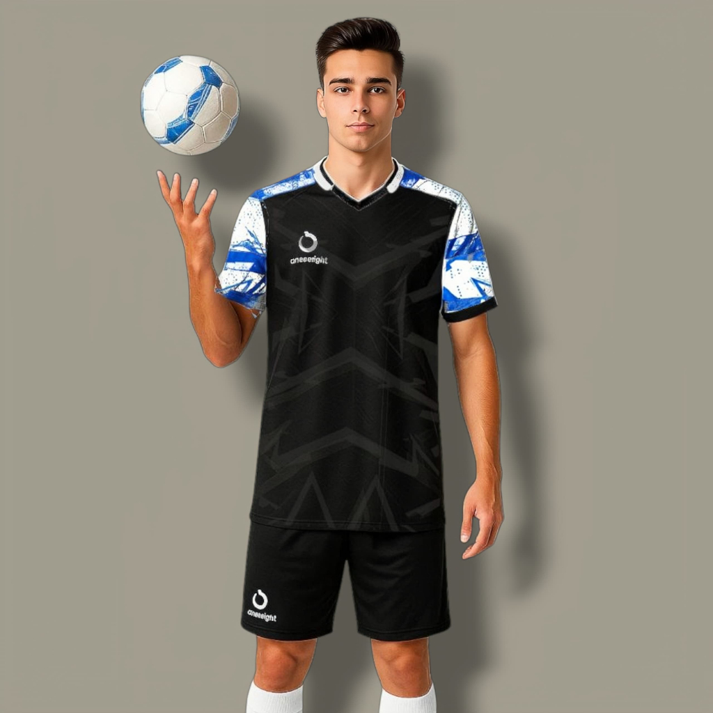 Stelan Jersey Bola Dewasa Baju Futsal Voli premium pria wanita set baju celana