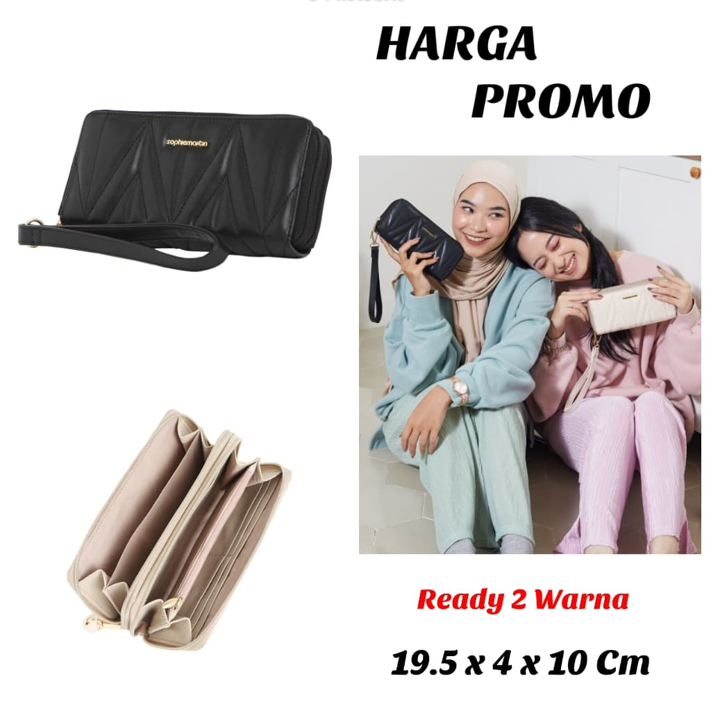 DOMPET PANJANG WANITA IMPORT ORI GENNY SOPHIE MARTIN HARGA MURAH