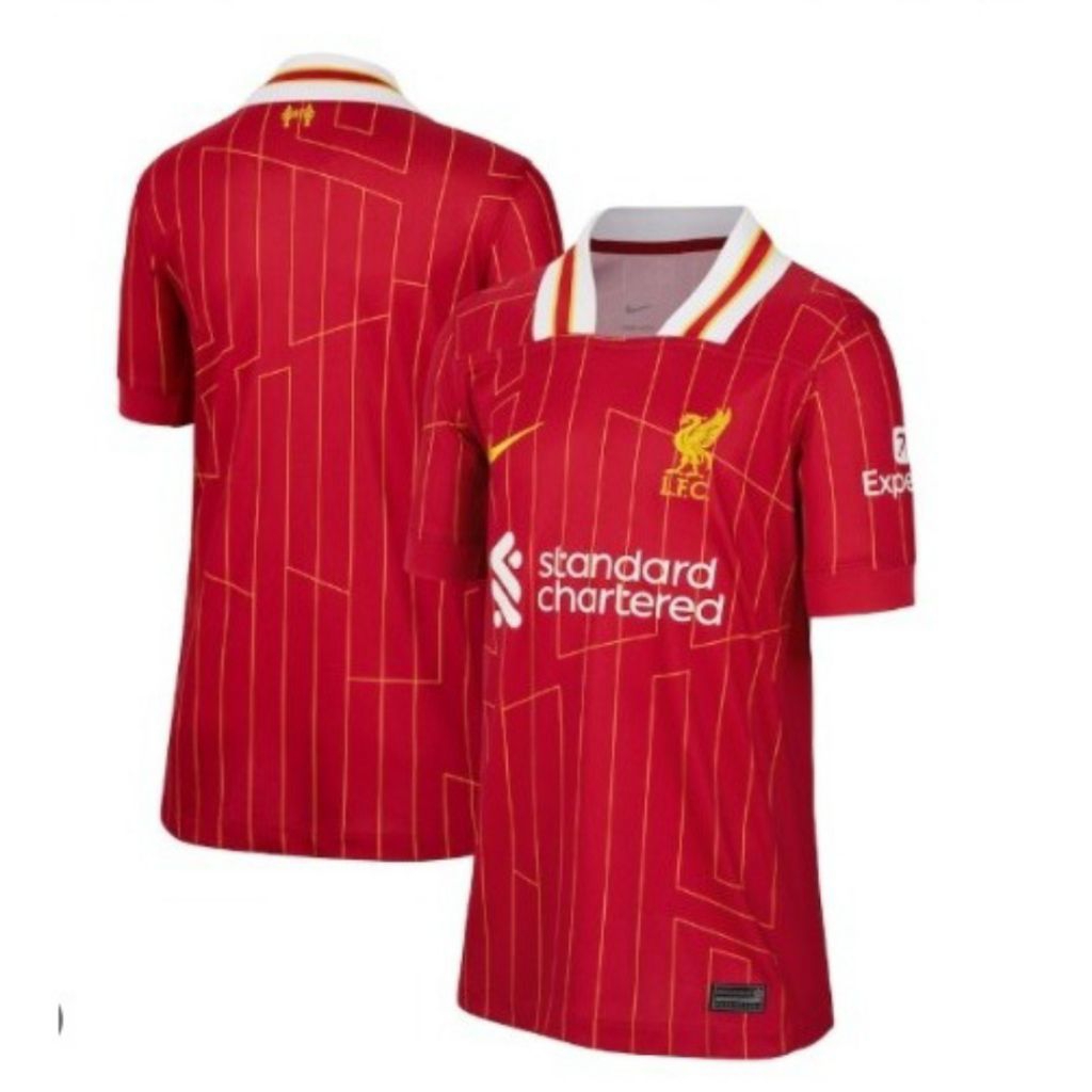 Redy Bisa /setelan M salah Terbaru/ Jersey Liverpool/set kaos Uniseks Terbaru /Baju Celana set