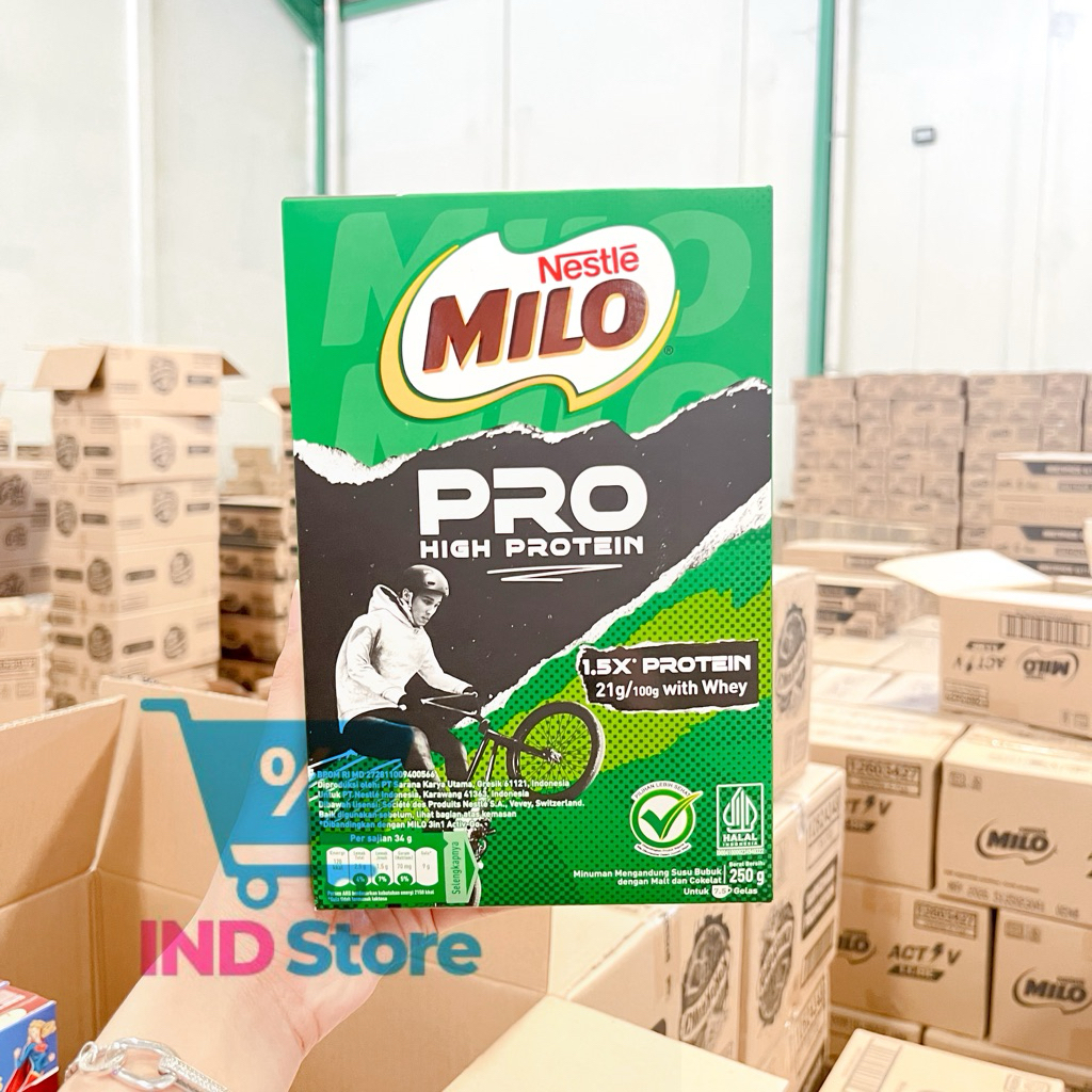 

MILO PRO HIGH PROTEIN 250gram