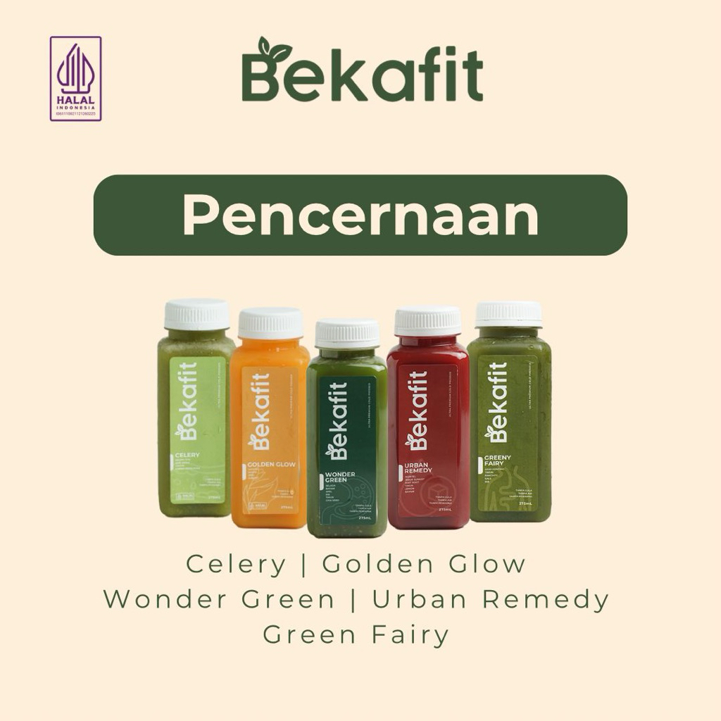 

Bekafit Pencernaan Set Cold Pressed Juice - Jus Detox Pencernaan