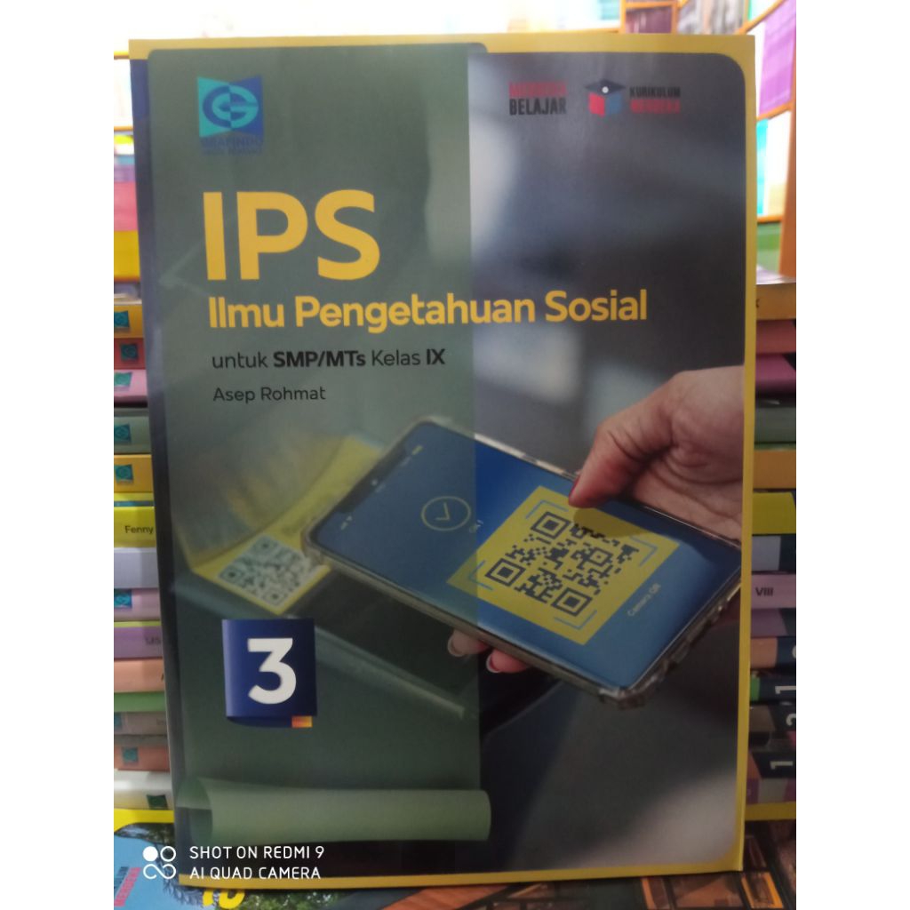 Buku IPS ilmu pengetahuan sosial untuk SMP kelas 9 kurikulum merdeka grafindo