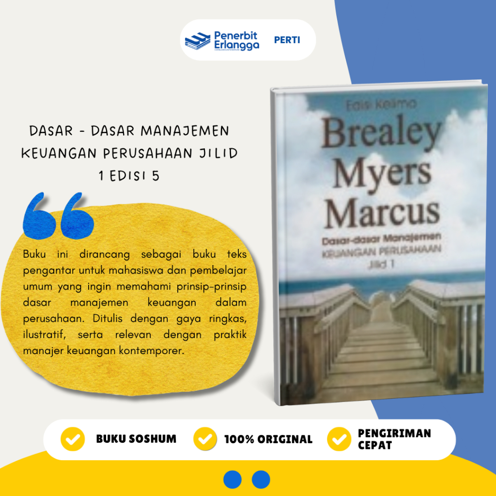 [Erlangga Official] Dasar-Dasar Manajemen Keuangan Perusahaan 1 Edisi 5- Brealey Myers