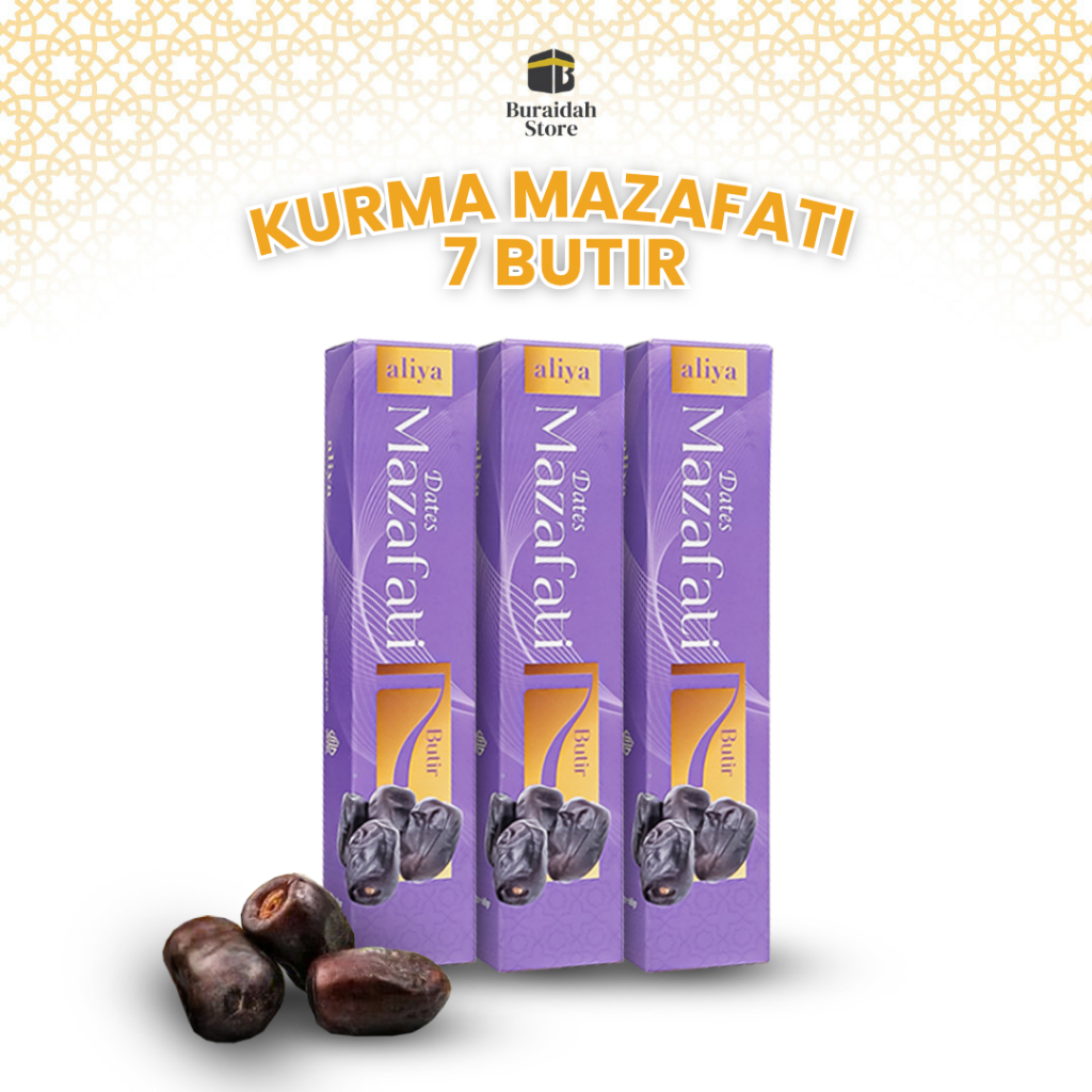 

Kurma Mazafati 7 Butir Premium Korma Bam Dates Kemasan Mini Pack Original Isian Hampers Oleh Oleh Haji Dan Umroh