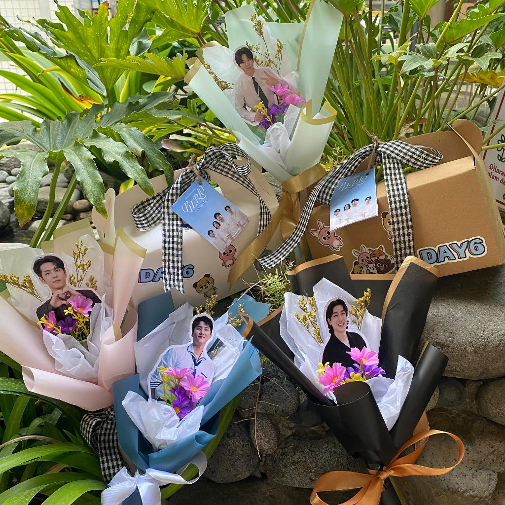 [TERMURAH] BUKET CUTTING KPOP Single Buket Idol Kpop Bucket Bunga Wisuda Sempro Ulang Tahun / NCT DR