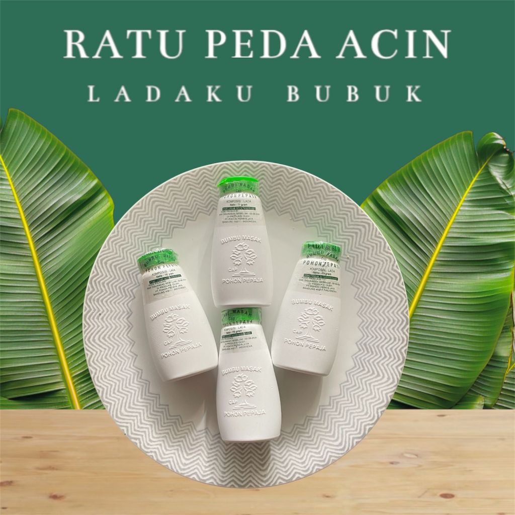 

Ladaku Merica Bubuk Tabur Pemyedap Rasa Masakan Bikin Lezat dan Mantap - Ratu Peda Acin