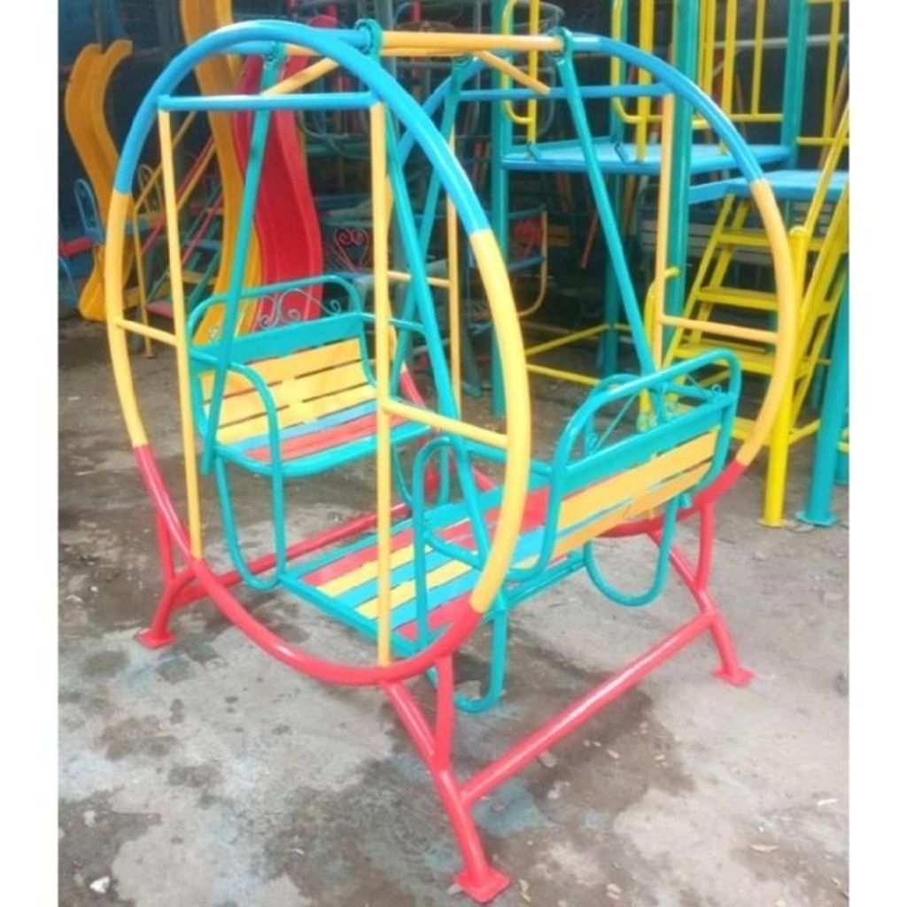 Ayunan Bulat Anak Tk Besi Model 2