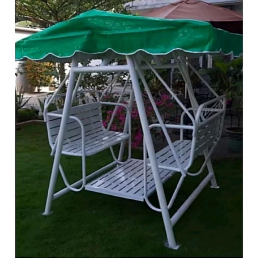 Ayunan Bangku Tenda Atap Anak Tk Besi Model 1