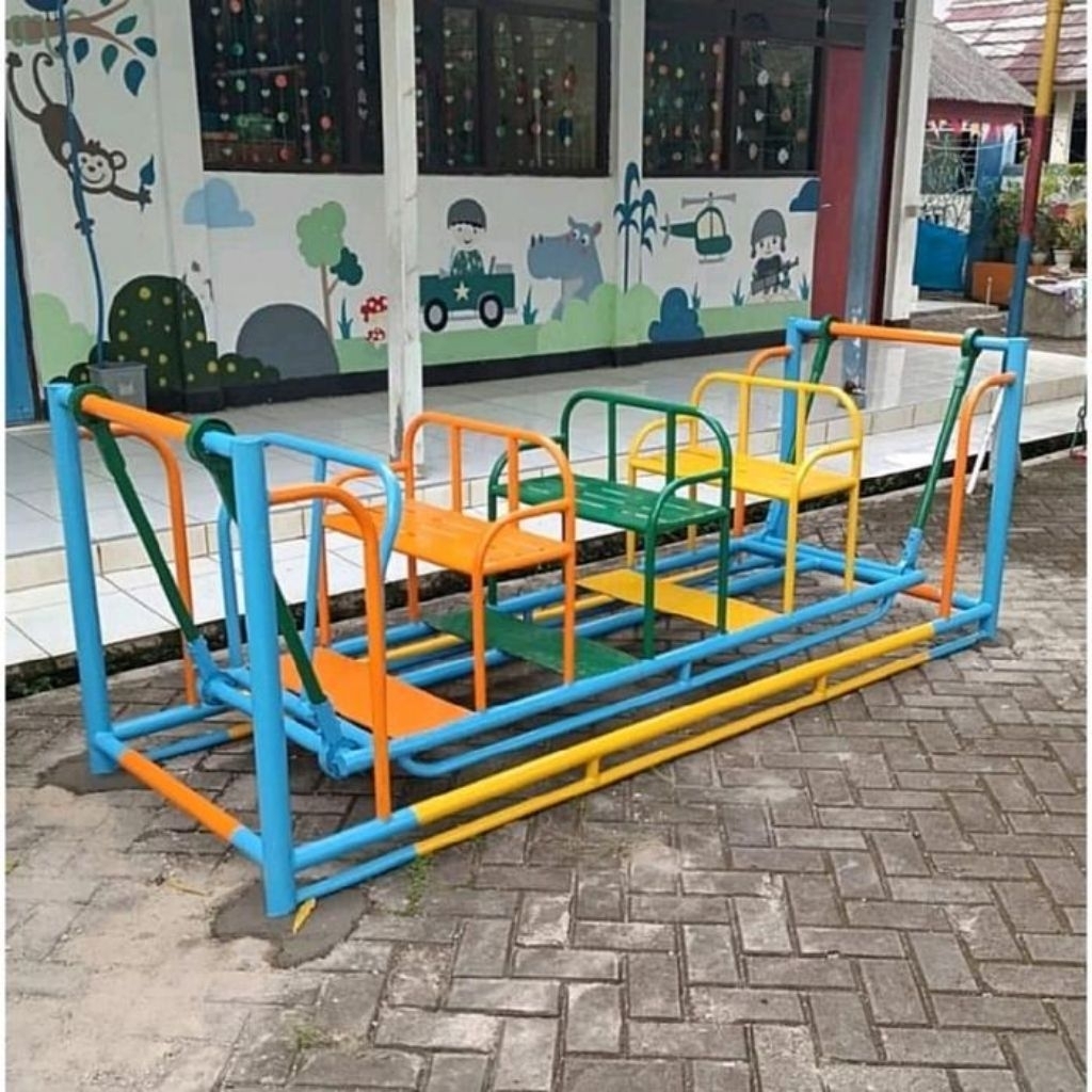 Ayunan Kereta Anak Tk Besi Model 1