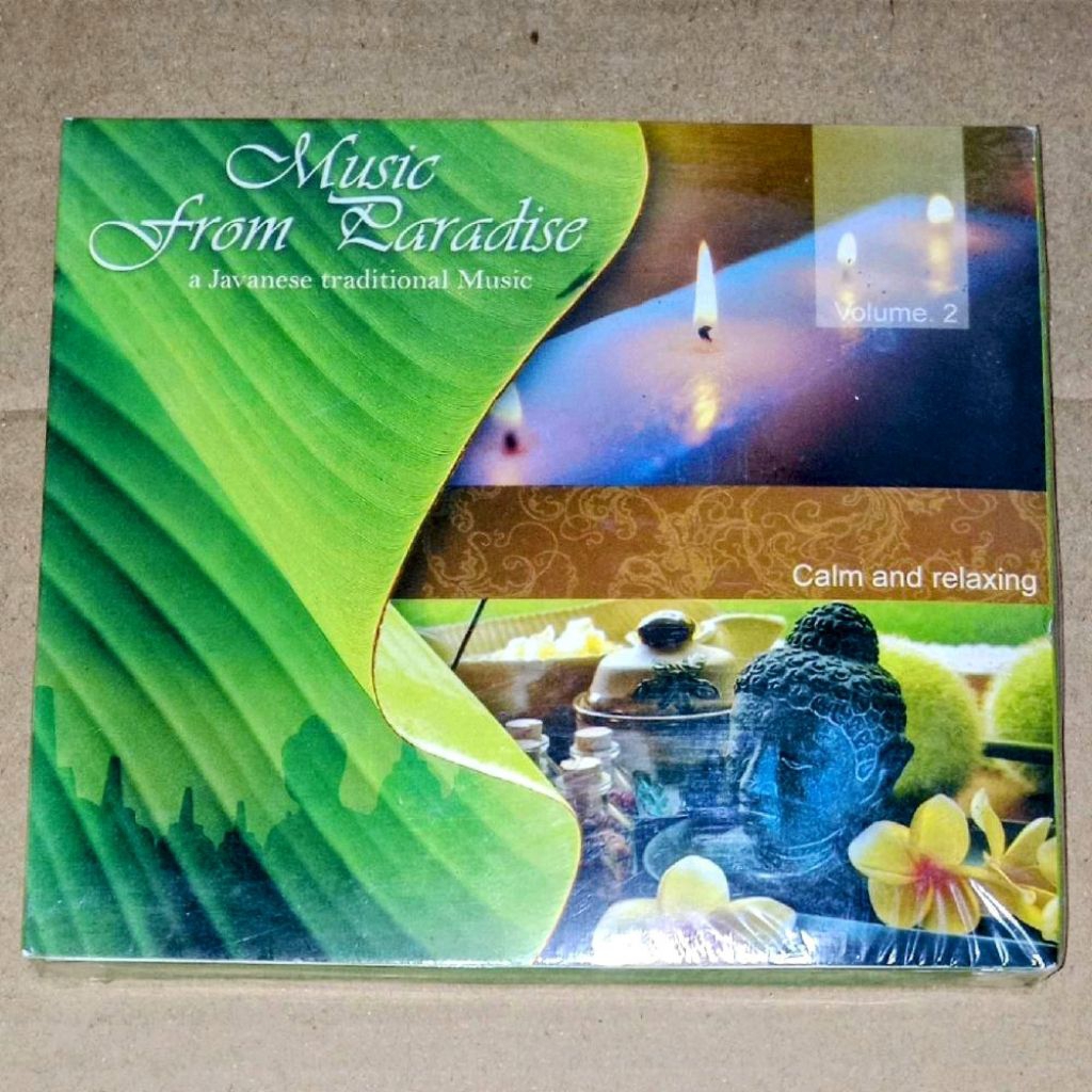 CD Music From Paradise - A Javanese Traditional Music Calm And Relaxing