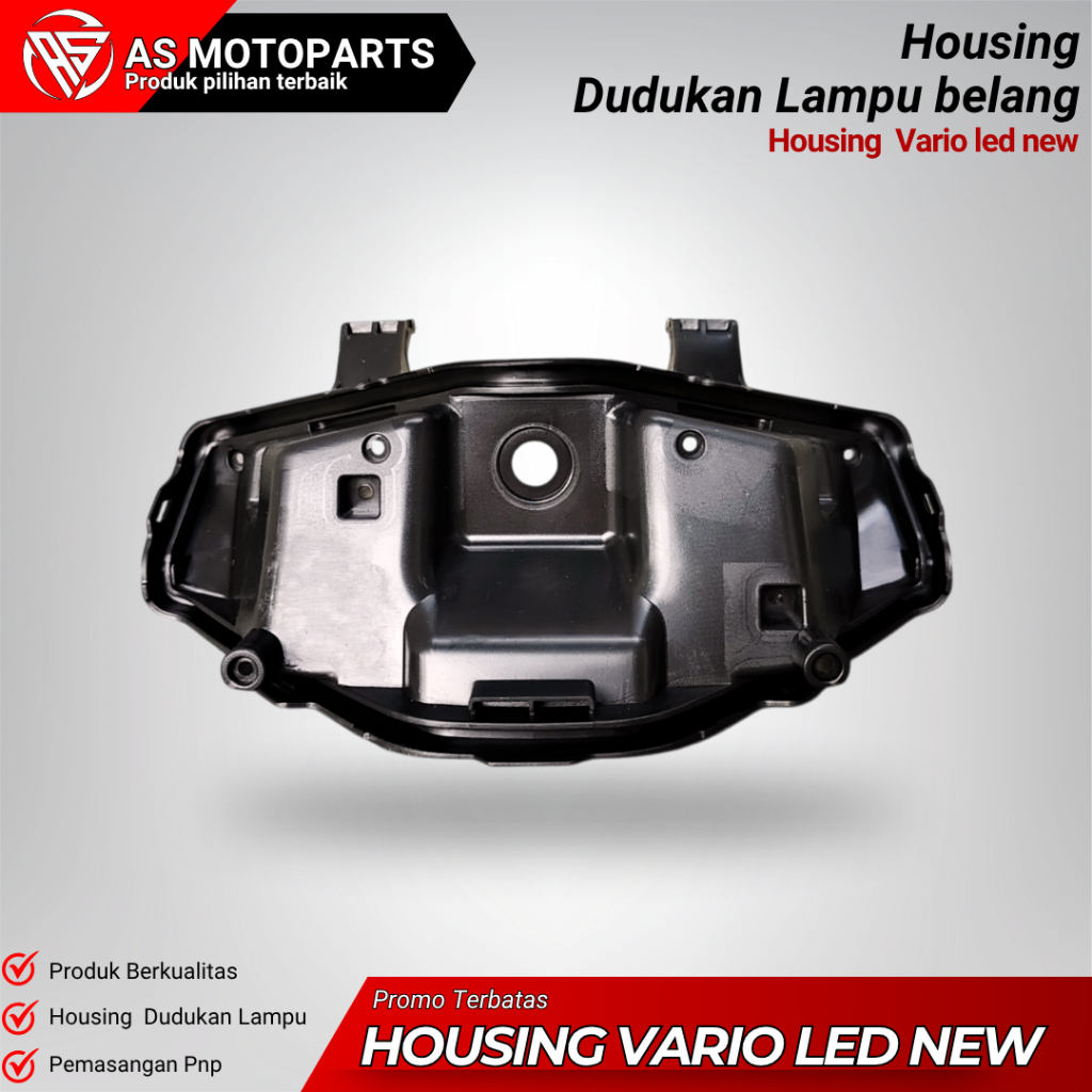 HOUSING/REPLEKTOR LAMPU VARIO 125/150/VARIO160 DUDUKAN LAMPU BELAKANG UNTUK CUSTOM