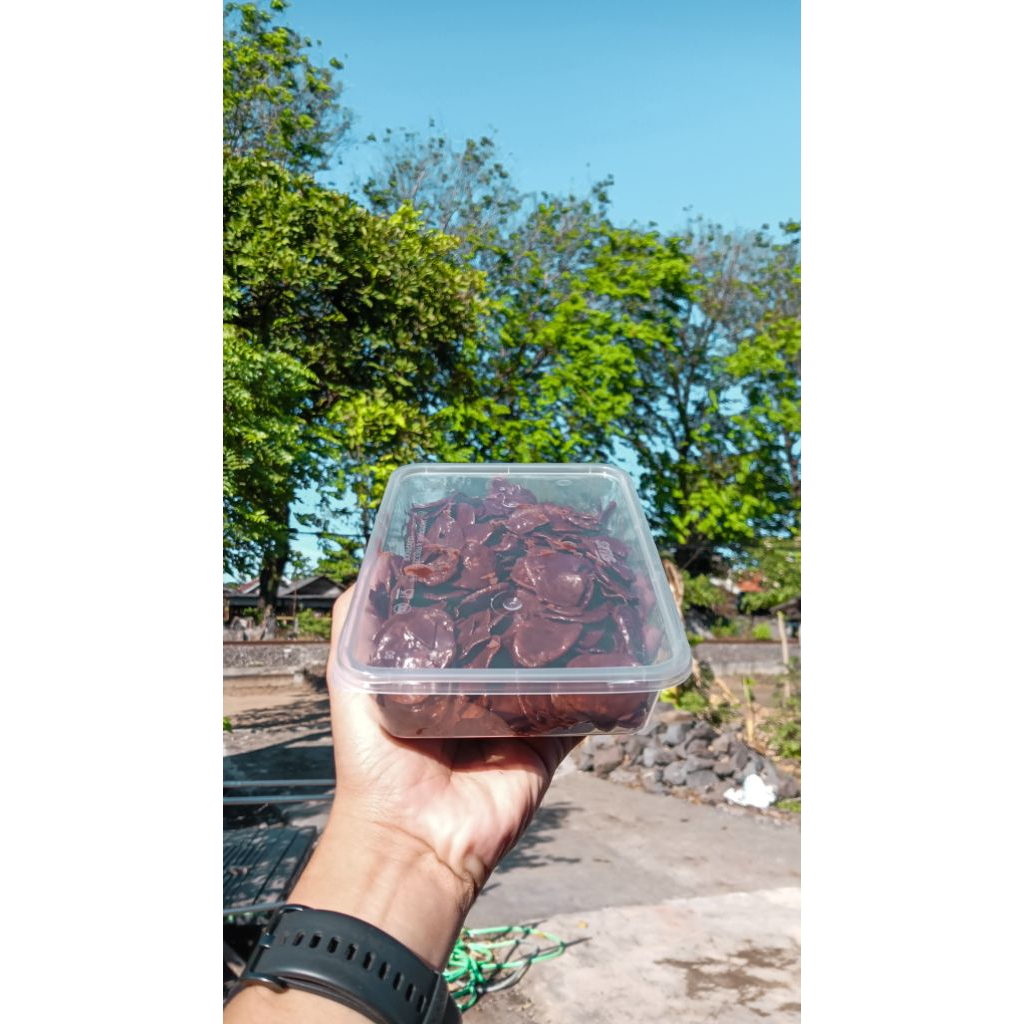 

Kripik pisang coklat lumer kemasan 500ml