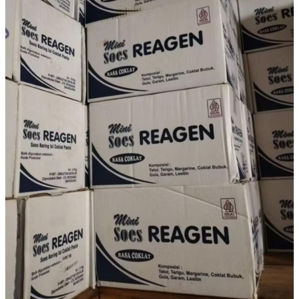 

Soes Coklat Reagen 1 Dus 2kg