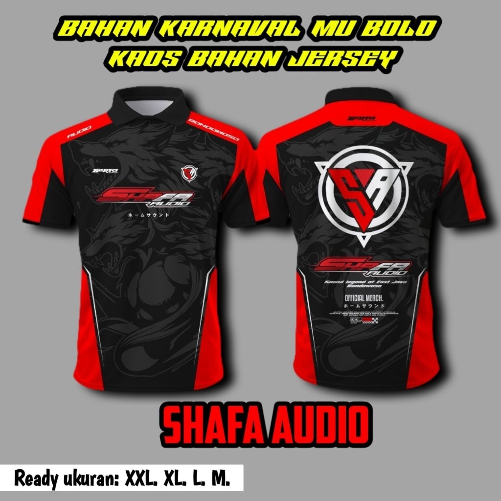 KAOS JERSEY SHAFA AUDIO (KAOS SOUND SYSTEM SHAFA AUDIO)