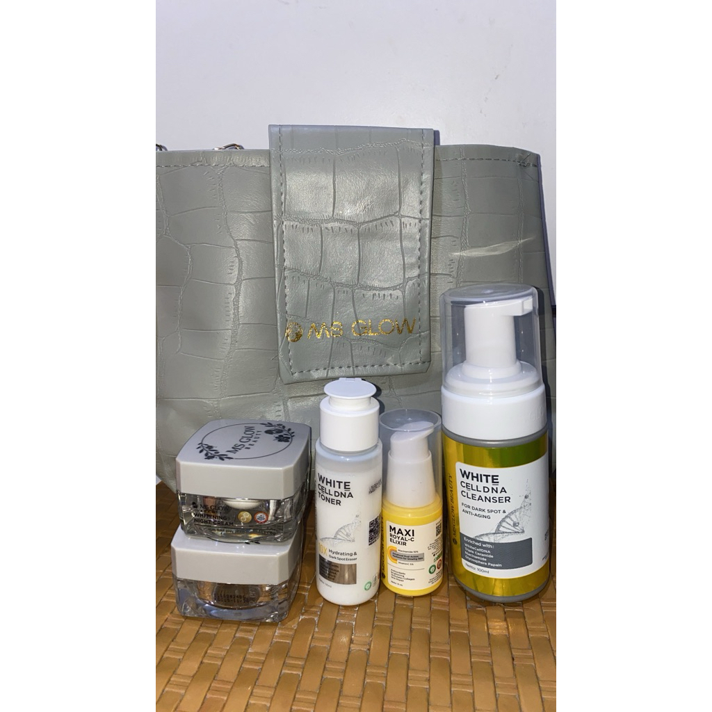 [ PRELOVED ] PAKET SKINCARE WHITENING MS GLOW