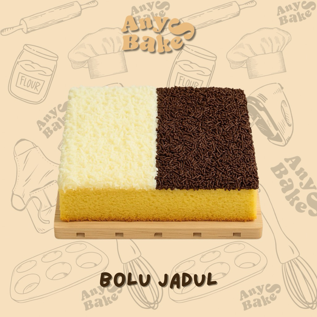 

READY AnyBakes Bolu Jadul Mesis Meses Coklat Keju