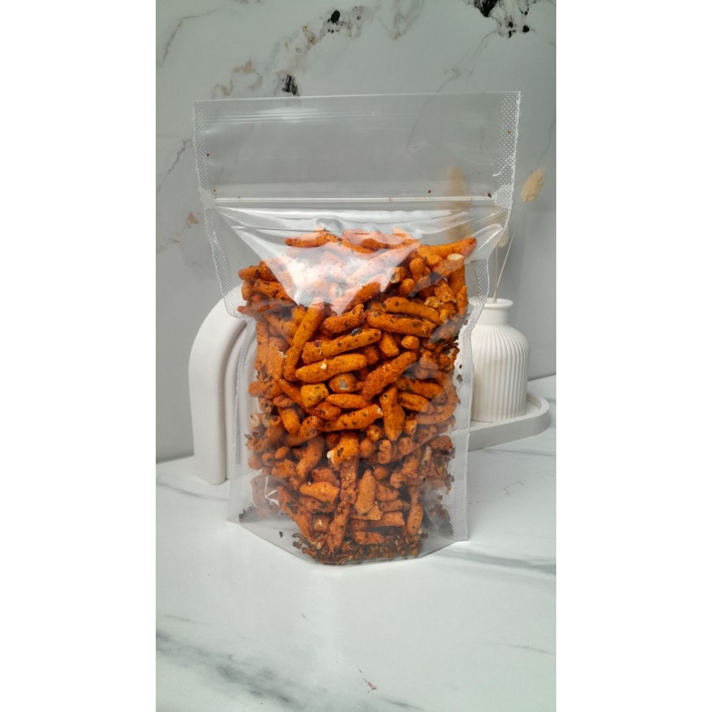 

Basreng Stick 250 Gr rasa pedas daun jeruk / original daun jeruk / mix