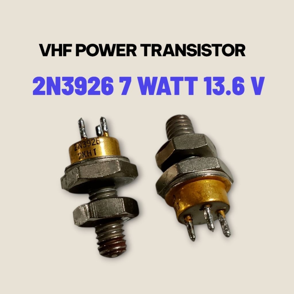 2N3926 2N3927 7 WATT 12 WATT 18 WATT TRANSISTOR PEMANCAR FM