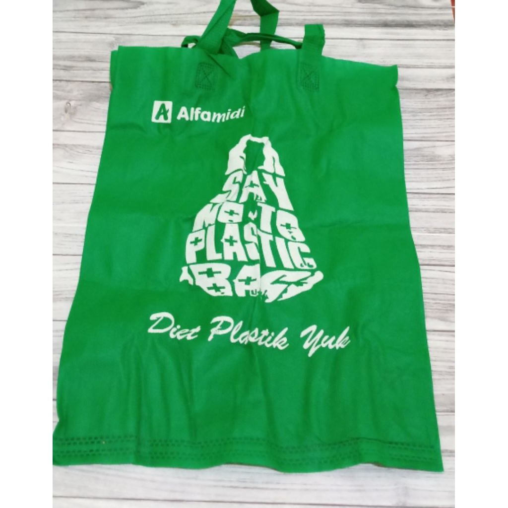 TAS TOTE BAG SPUNBOND ALFAMIDI ALFAMART INDOMARET MIX
