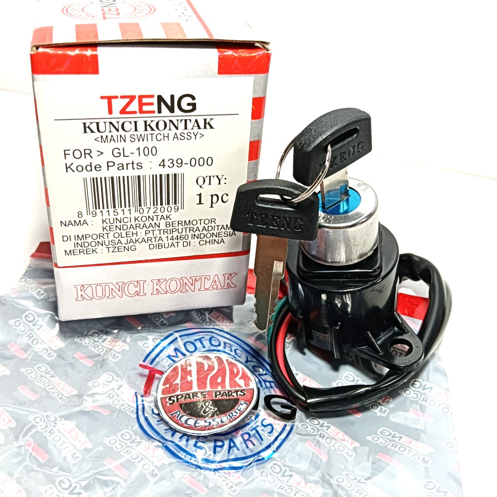 Kontak GL100 Kunci Kontak Honda GL 100 4 KABEL