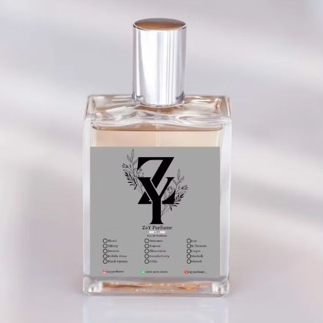 Zay Parfume Eau De Parfum 35ML Parfum Pria Wangi Elegant Dan Soft Tahan Lama - Vanilla / Bacarat / V