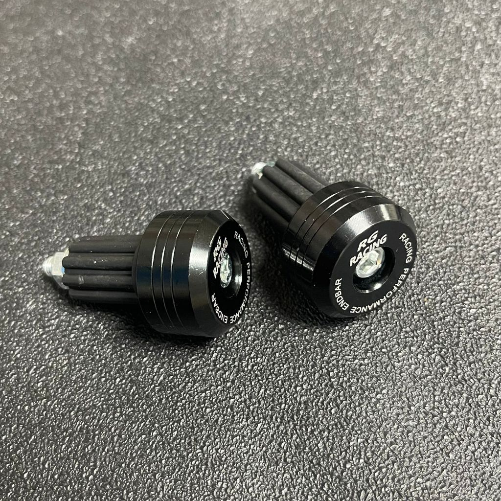 HITAM JALU END GRIP JALU STANG RX KING, SCORPIO ,TIGER ,THUNDER ORIGINAL MOSCOW RACING CNC YAMAHA + 