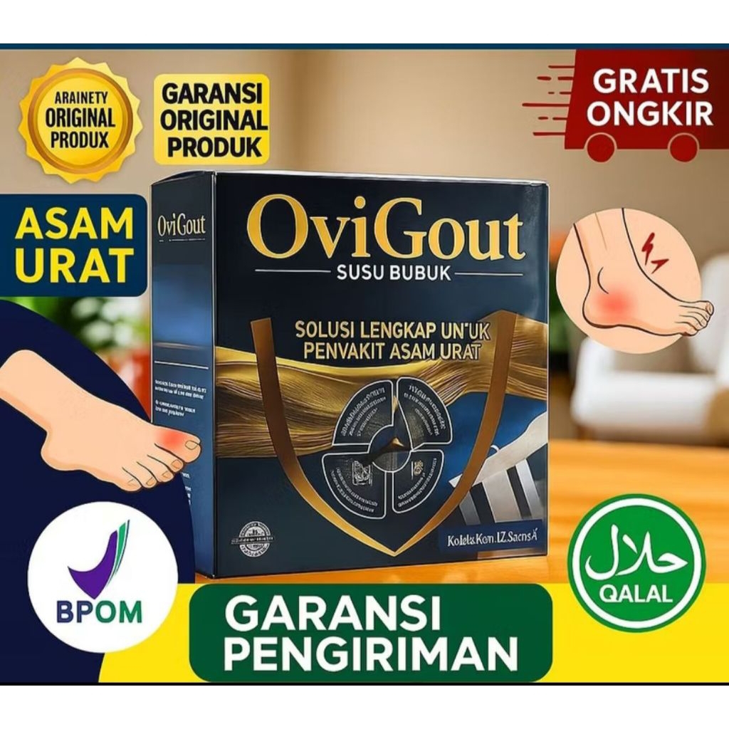 

OFFICIAL OVIGOUT MILK SUSU OVIGOUT UNTUK ASAM URAT DAN NYERI SENDI / OVIGOUT MILK ORIGINAL ASLI