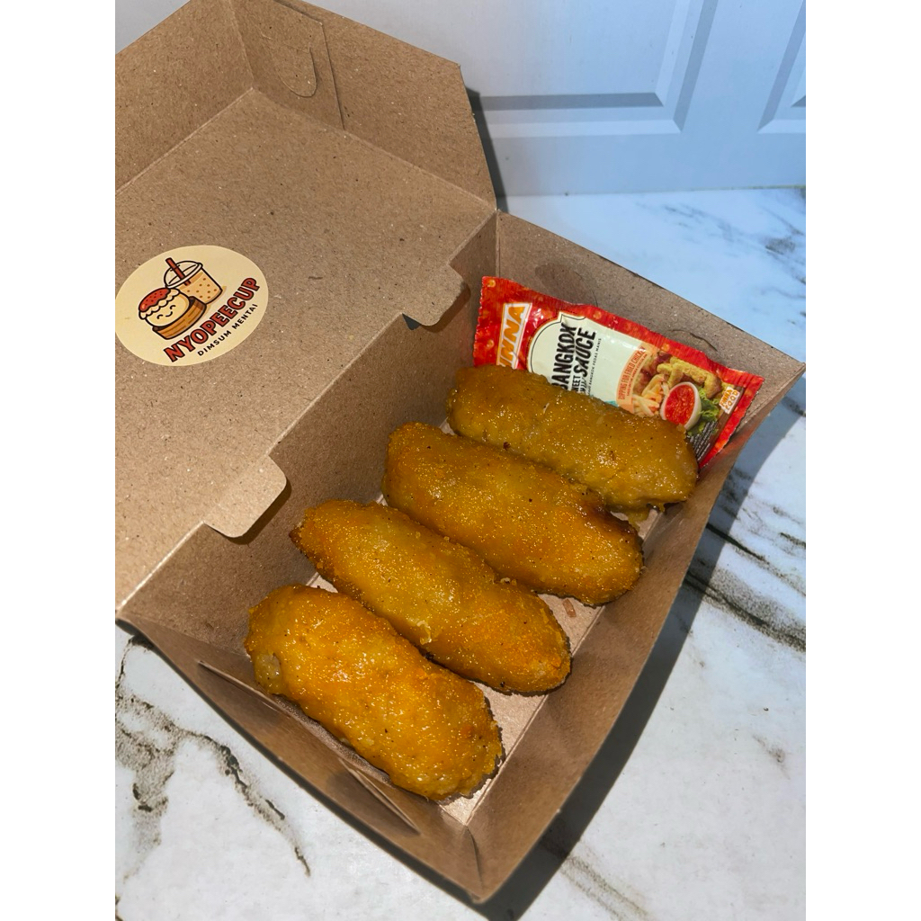 

Dimsum Goreng Udang Keju/Rambutan Include Saos Bangkok