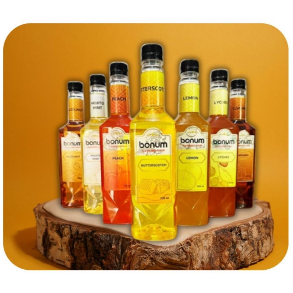 

Bonum Syrup 750ml / Sirup Minuman Kopi Mocktail