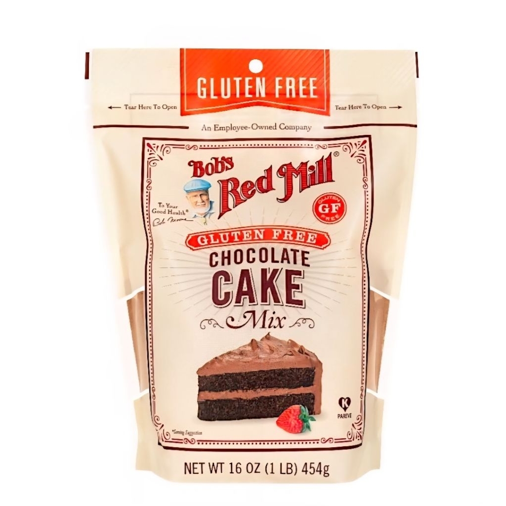 

Bob's Red Mill | CHOCOLATE CAKE Mix - 454gr | Tepung Premix Kue GLUTEN FREE mpasi