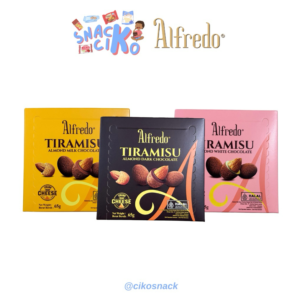 

[READY] Alfredo Tiramisu Chocolate 65g