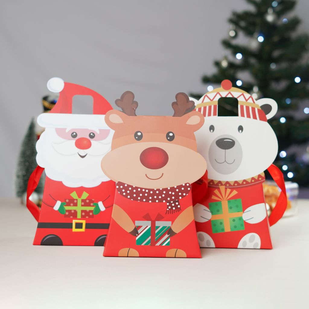 

Box Karakter Natal Box Merry Christmas Cute