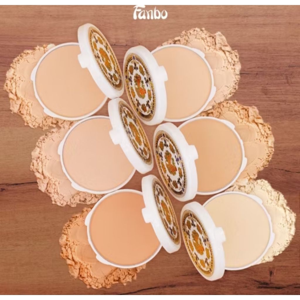 Fanbo Putih Gloria 5 / Bedak Padat Fanbo Putih Ada Kaca