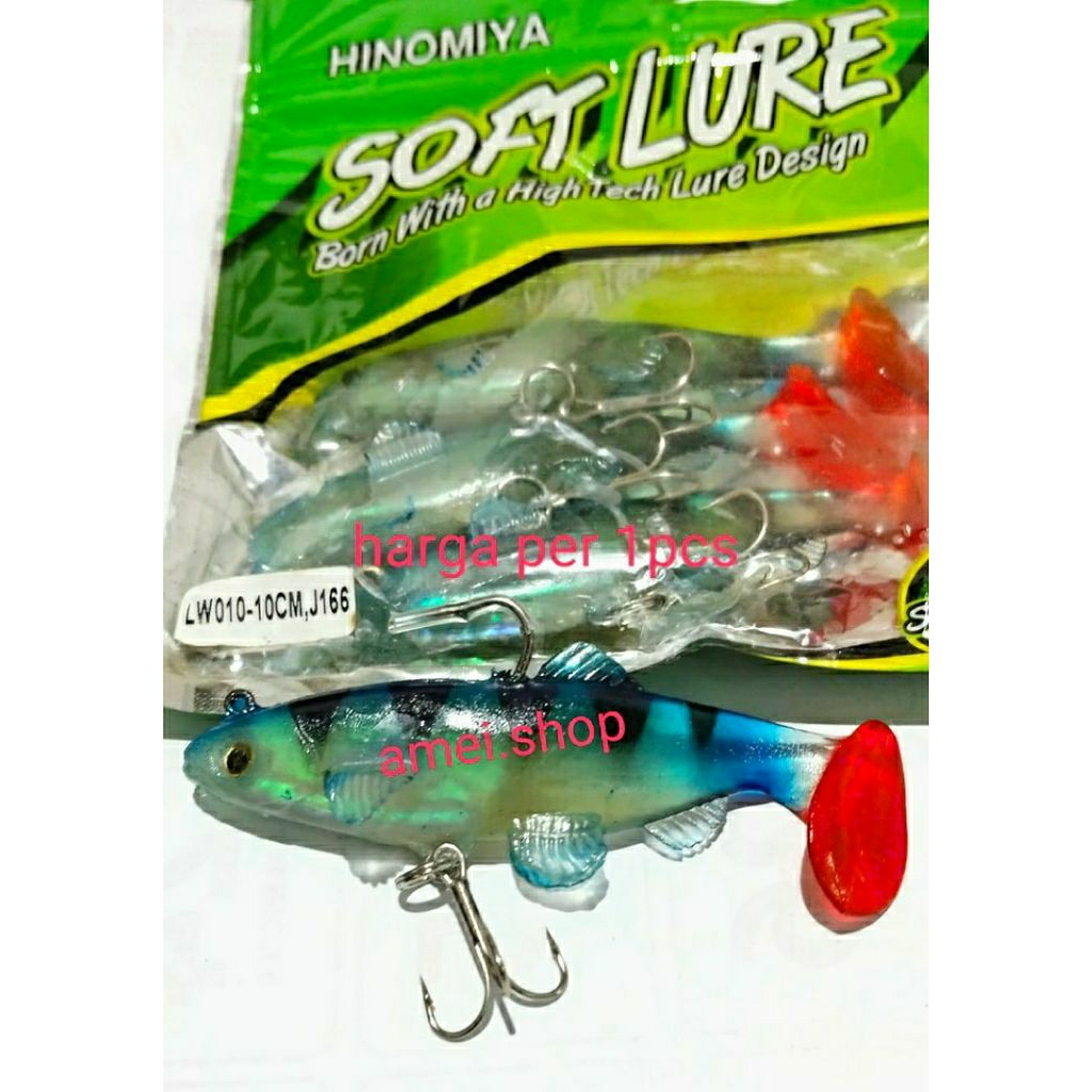 Soft Lure Ikan Hinomiya Umpan Pancing Soft Lure Bentuk Ikan  Hinomiya