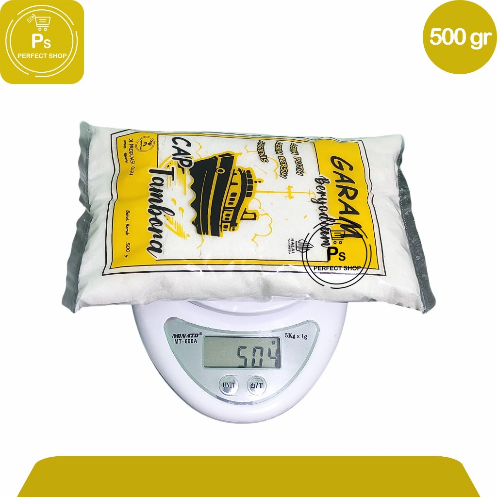 

Garam Halus Dapur Beryodium 500gr