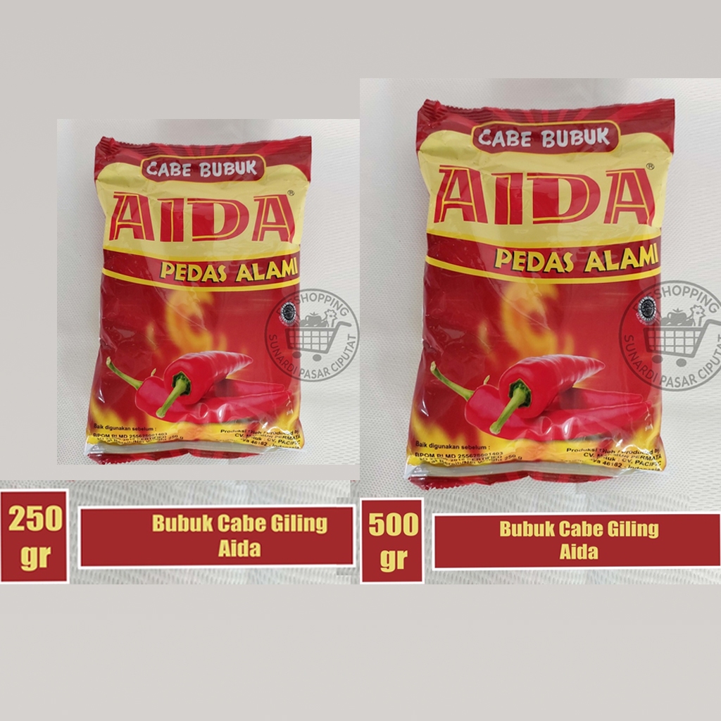 

CABE BUBUK AIDA 250gr & 500gr