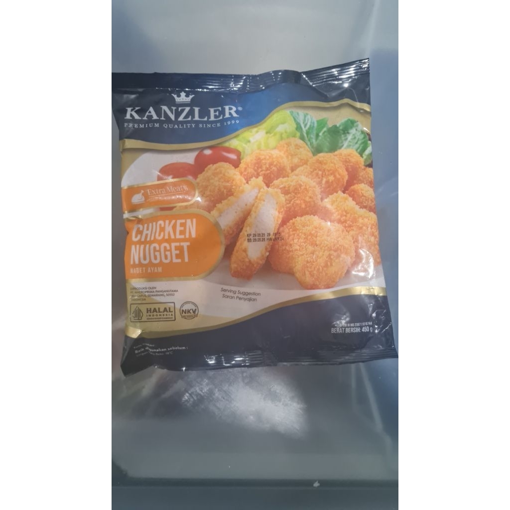 

Kanzler Chicken Nugget 450gr Naget