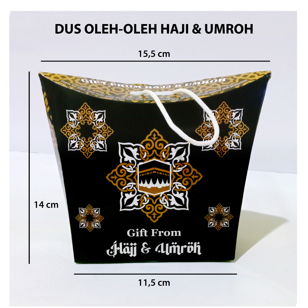 

(50Pcs) Dus Jinjing | Tas Tengteng tali Oleh Oleh Haji dan Umroh