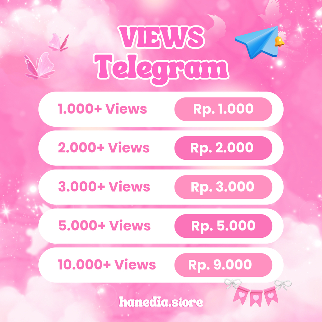 Views Telegram Fast Proses Real Murah Permanen