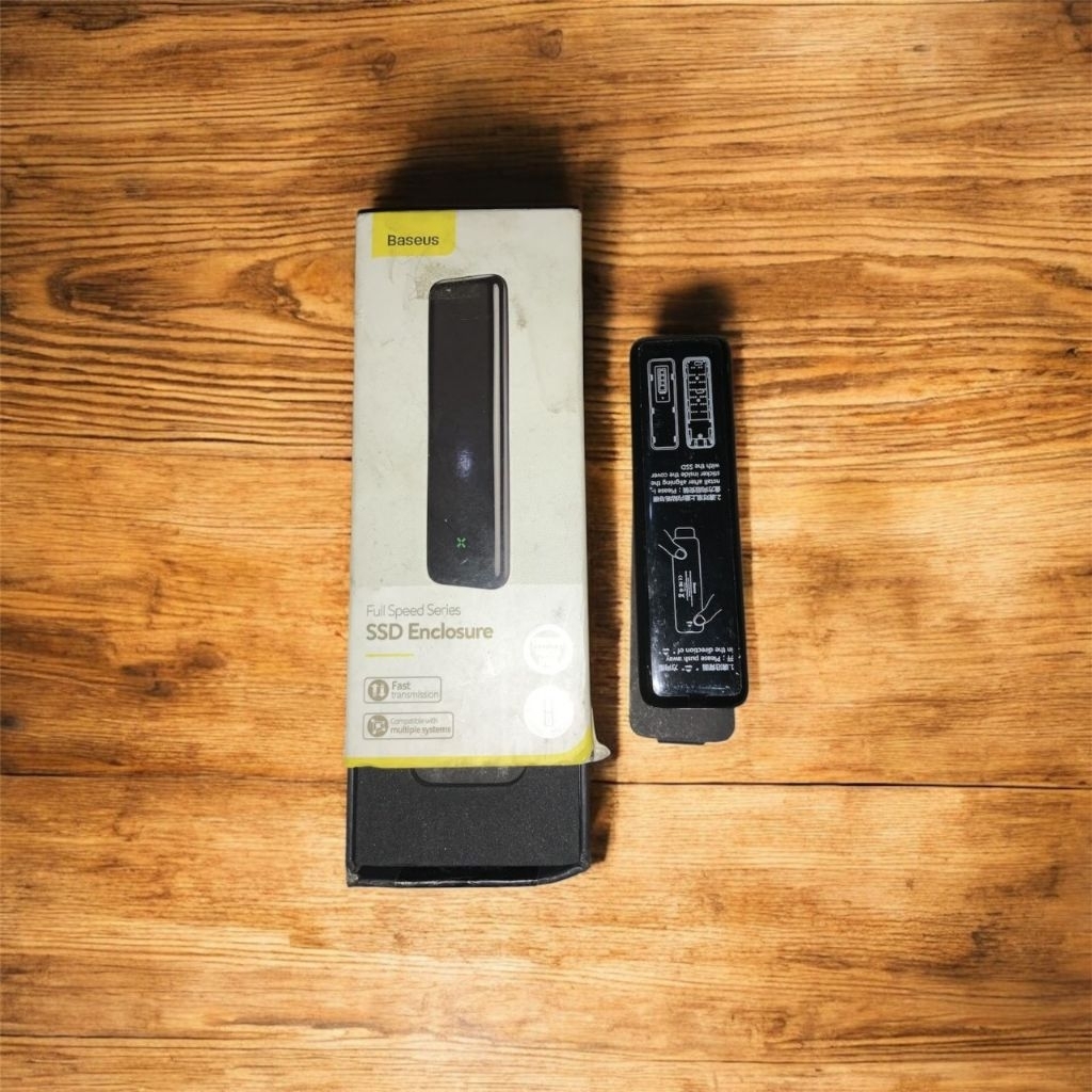 Baseus Aluminum M.2 NVMe SSD Enclosure casing hdd
