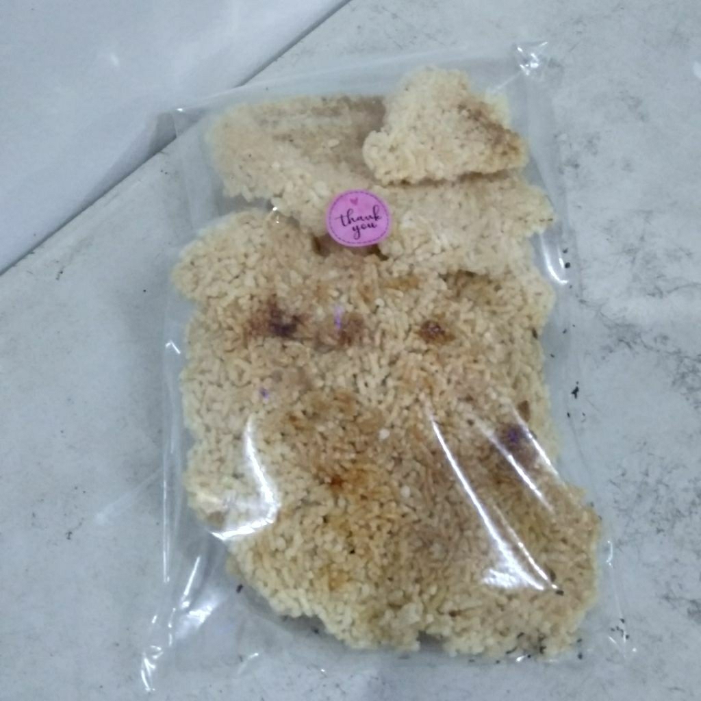 

kripik nasi kering intib