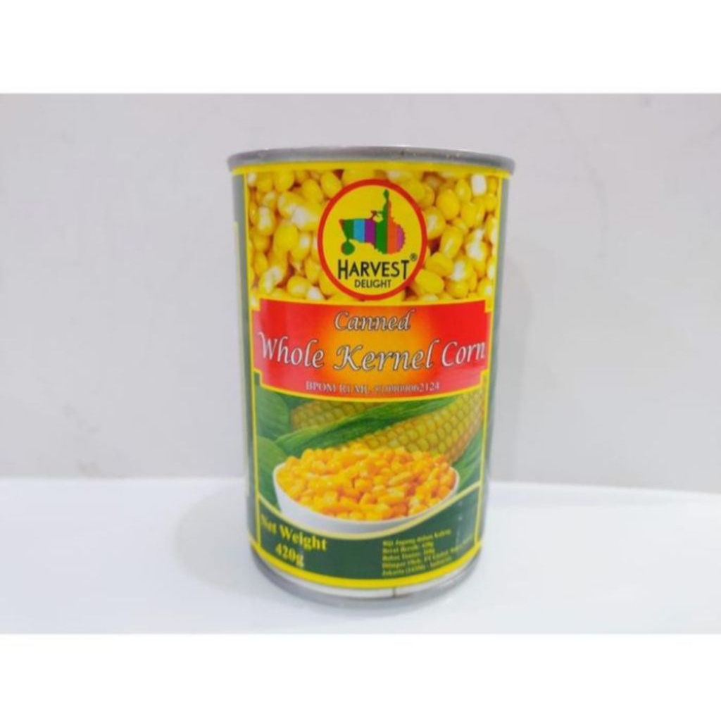 

biji jagung dalam kaleng Harvest whole kernel corn in canned